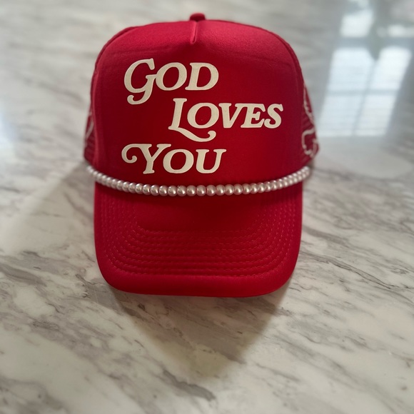 “GOD LOVES YOU” Trucker hats - Picture 6 of 17